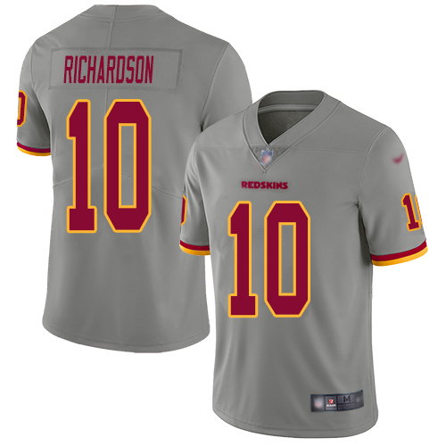 Washington Redskins Limited Gray Men Paul Richardson Jersey NFL Football #10 Inverted Legend